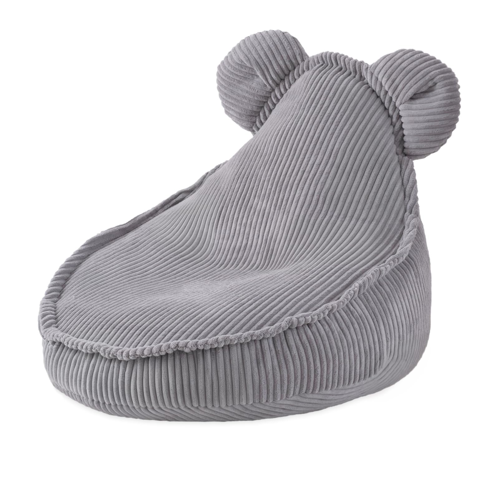 Pouf Lit Convertible MAXYOYO - Canapé Géant Moelleux Fourrure Rose 130x90 Cm Enfants Ados